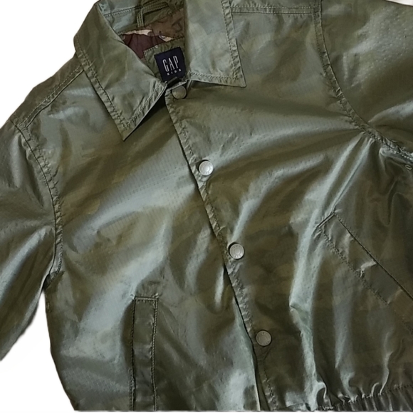 🛍5xHP🛍Gap Lined Windbreaker Jacket EUC Size 4/5 - Picture 2 of 6